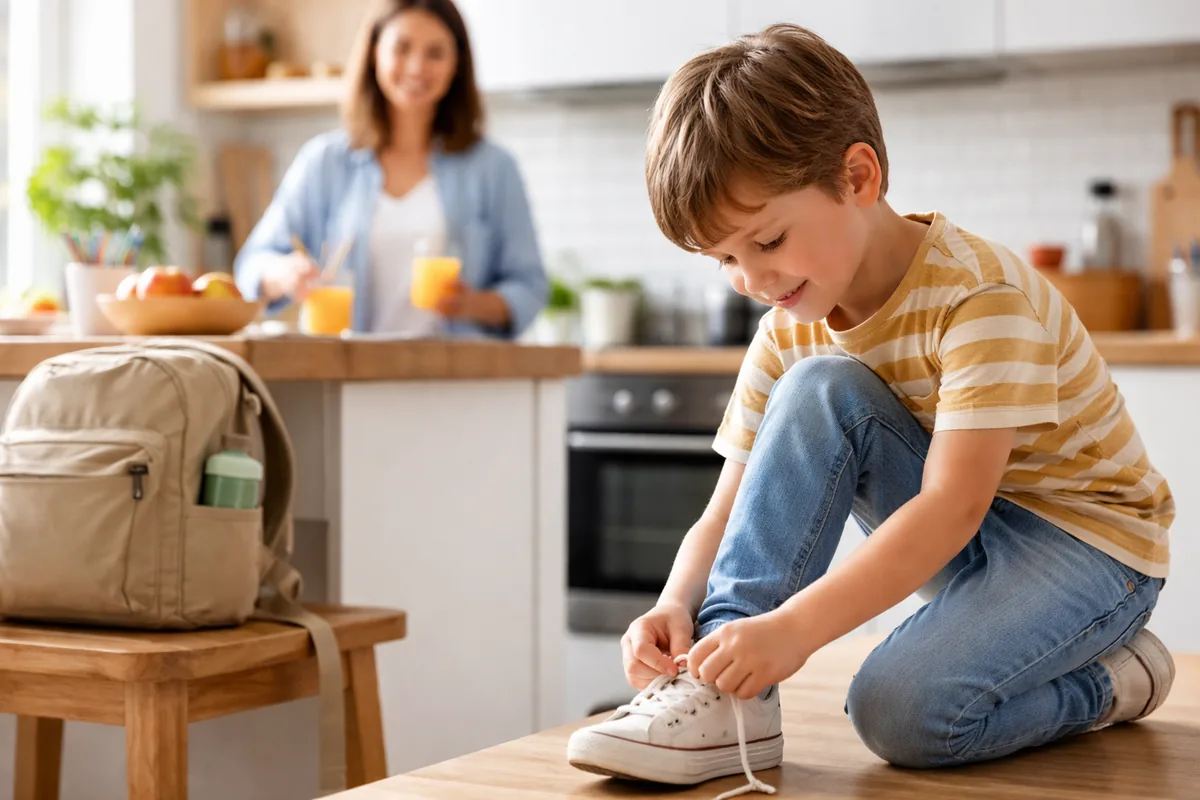 Illustration de l’article : Comment favoriser l'autonomie de mon enfant dans la vie quotidienne