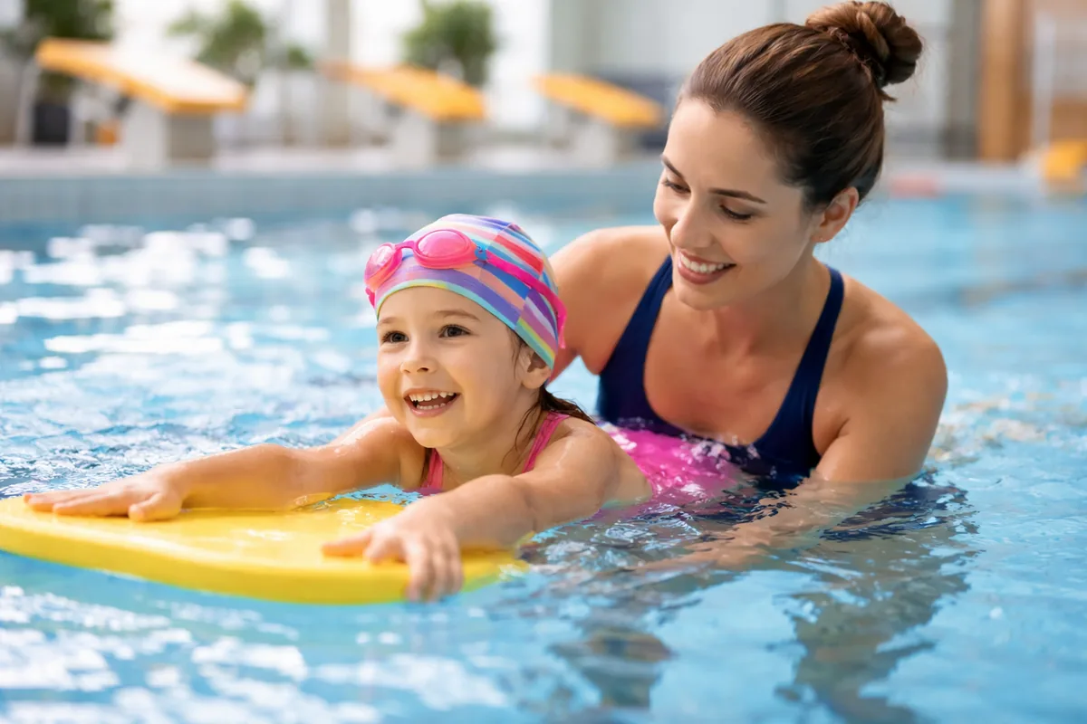 Illustration de l’article : Quel age pour commencer à apprendre à mon enfant la natation