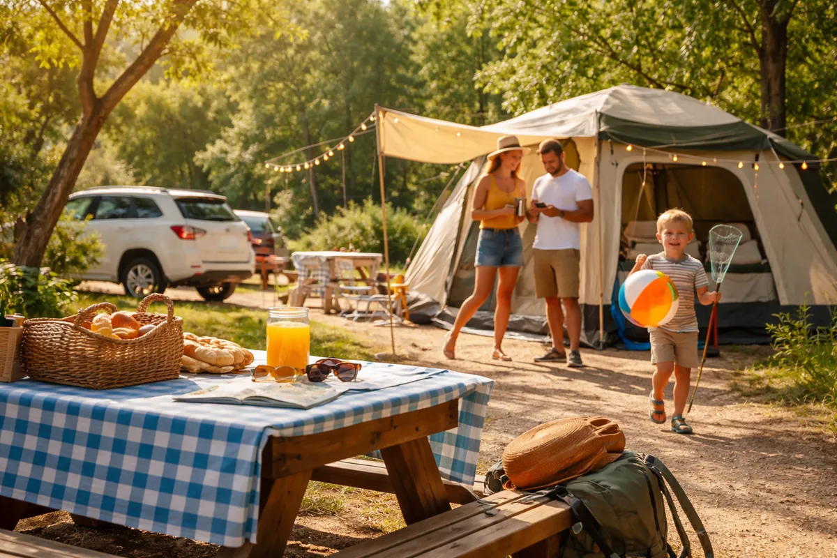 Quel budget prévoir pour des vacances familiales en camping
